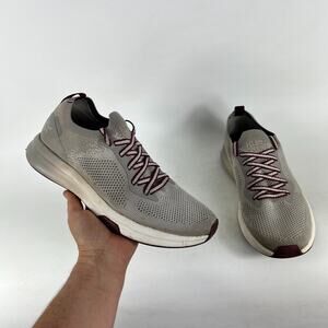 Kuru Cloud Sneakers Women's 10 Grey White Lace Up Athletic Running Comfort Shoes